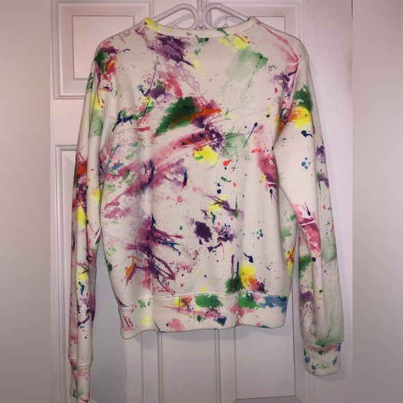 A size large, colourful Polo Ralph Lauren female crew neck. - Picture 3 of 4